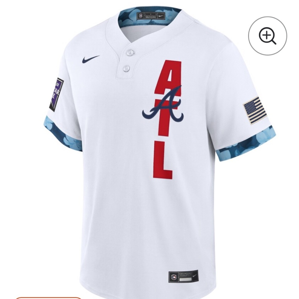 Atlanta Braves Nike White 2021 MLB All-Star Game Jersey Size XL